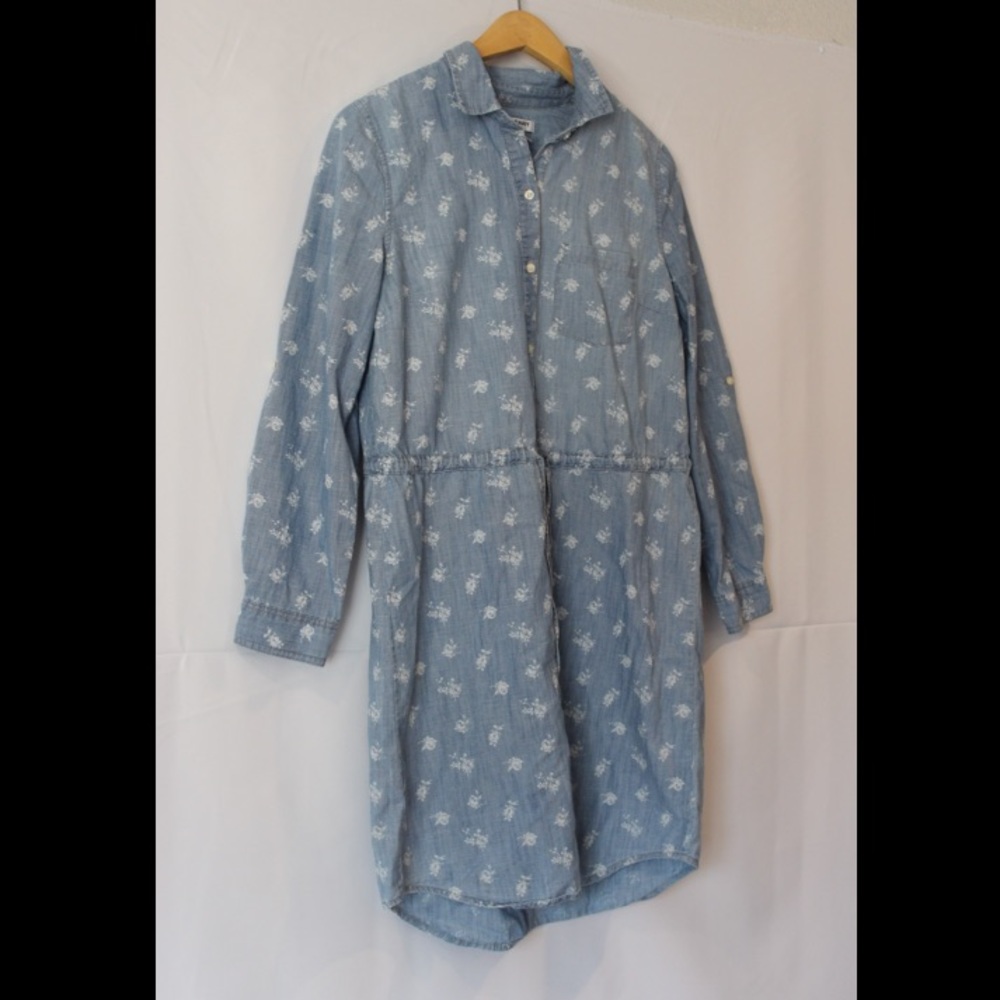 OLD NAVY Denim Tie Dress S
